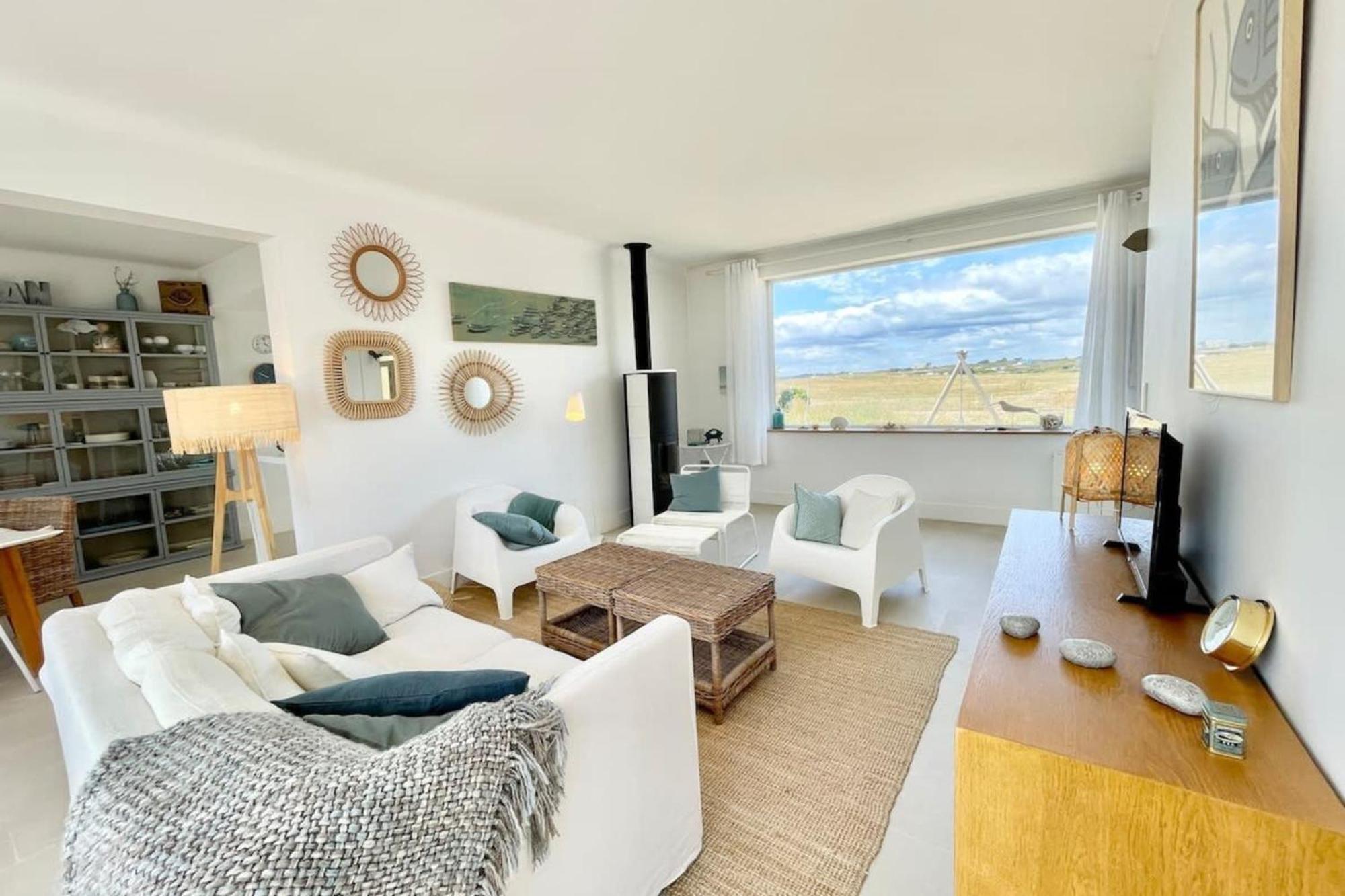 Maison Ultra Coconning Jardin Face Aux Plages Ploemeur Eksteriør bilde